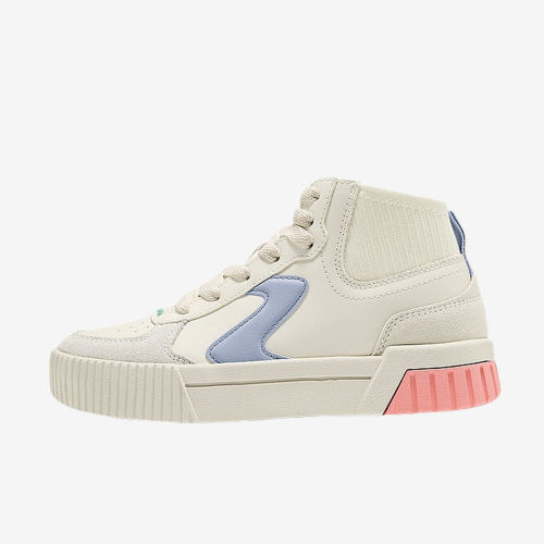 Skechers斯凯奇正品STREET GIRLS大童系带圆头板鞋310894L-NTMT