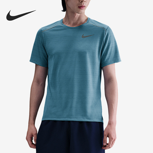 耐克官方正品 AJ7566 Dri 运动跑步训练透气短袖 464 FIT男士 Nike