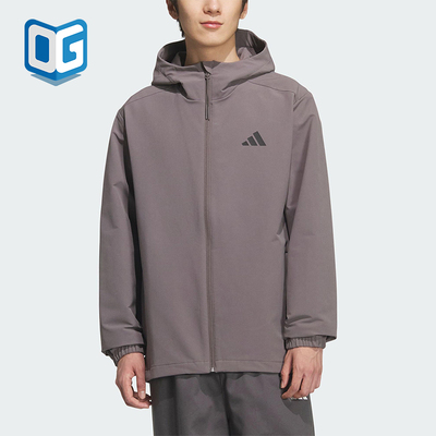Adidas/阿迪达斯正品V SFT SHELL JK男女休闲运动连帽外套KF5227