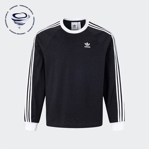 Adidas/阿迪达斯正品三叶草男士经典宽松休闲圆领T恤KE5824