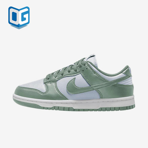 Nike/耐克正品DunkLow新款女白绿色柔软经典低帮板鞋IM6572-002