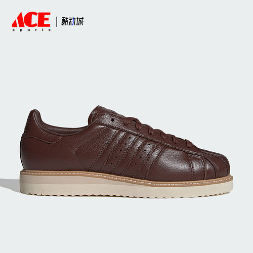 Adidas/阿迪达斯正品三叶草男女休闲经典皮面贝壳头板鞋IH4175