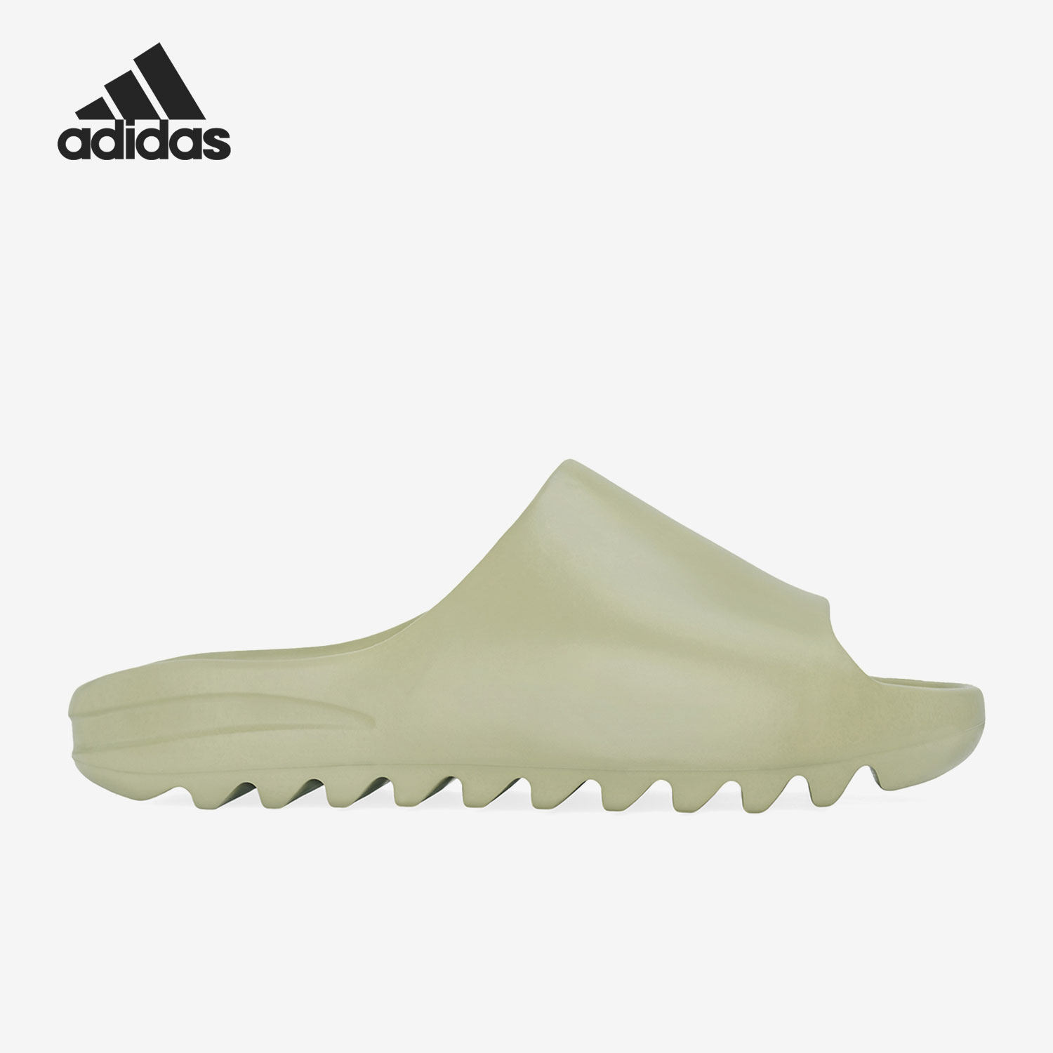 Adidas/阿迪达斯正品休闲户外男女锯齿厚底拖鞋 FX0494