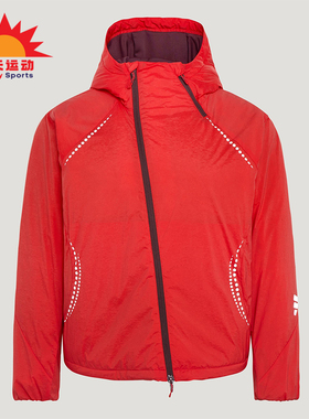 Adidas/阿迪达斯正品2025冬季款女士日常连帽梭织保暖棉服KV4863