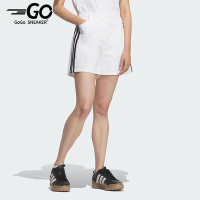Adidas/阿迪达斯正品夏季女士简约防晒宽松高尔夫运动短裤KD7212