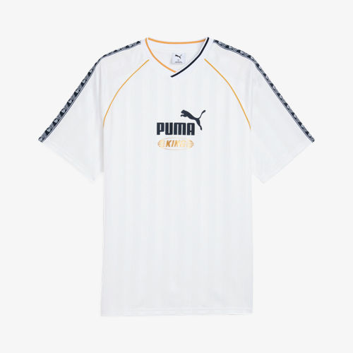 Puma彪马正品KING JERSEY男女吸湿速干足球短袖T恤633985-02