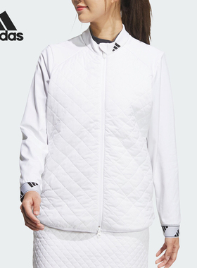 Adidas/阿迪达斯正品新款女士保暖高尔夫运动立领外套HY0857