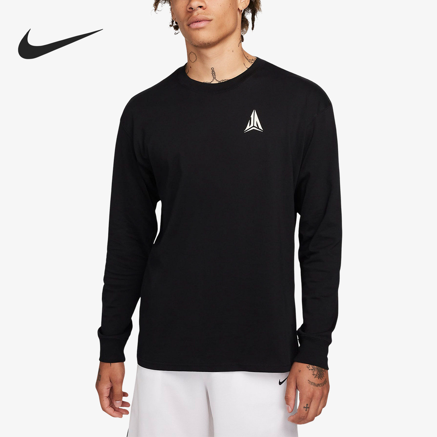 耐克正品男子宽松长袖T恤