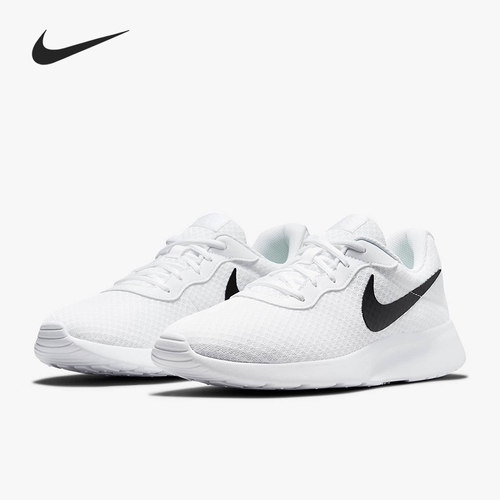 Nike/耐克正品TANJUN 女子休闲舒适系带透气跑步鞋DJ6258-100