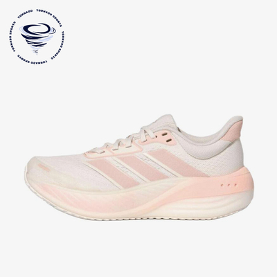 Adidas/阿迪达斯正品SUPERBOUNCE新款女经典粉米白色跑步鞋KK2374