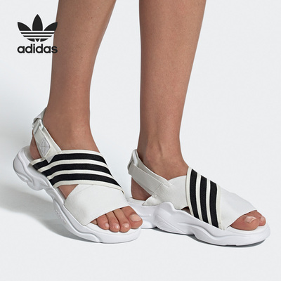 Adidas/阿迪达斯正品三叶草MAGMUR SANDAL W女子休闲拖鞋 EF5848