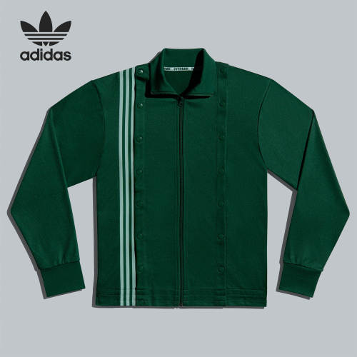 Adidas/阿迪达斯正品 三叶草新款男女时尚翻领夹克外套 GV1582