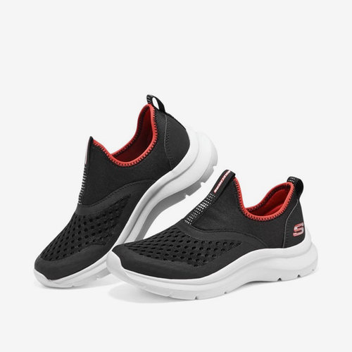 Skechers/斯凯奇正品新款儿童运动透气网布一脚蹬户外休闲鞋