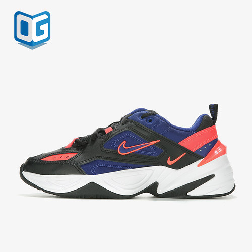 Nike/耐克正品M2KTekno新款男黑蓝色复古鞋跑步鞋AV4789-006