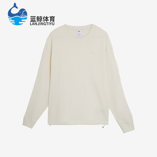 彪马男女运动针织圆领宽松卫衣