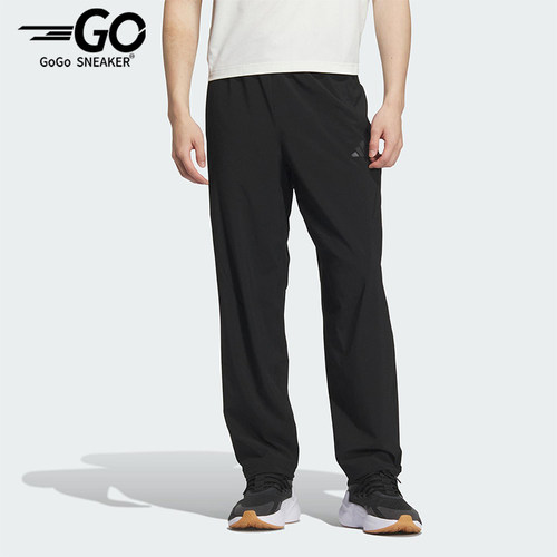 Adidas/阿迪达斯正品BOTTOMS男士耐穿梭织透气运动休闲裤KB5177