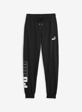 Puma/彪马正品2023夏季新款男子舒适运动束脚长裤679607-01