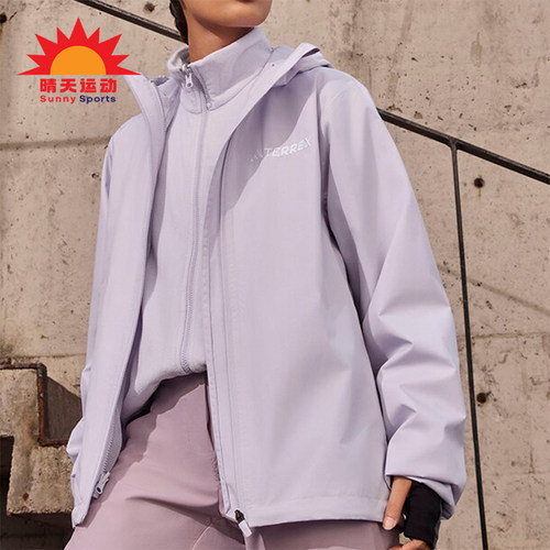 阿迪达斯女士保暖三合一冲锋衣