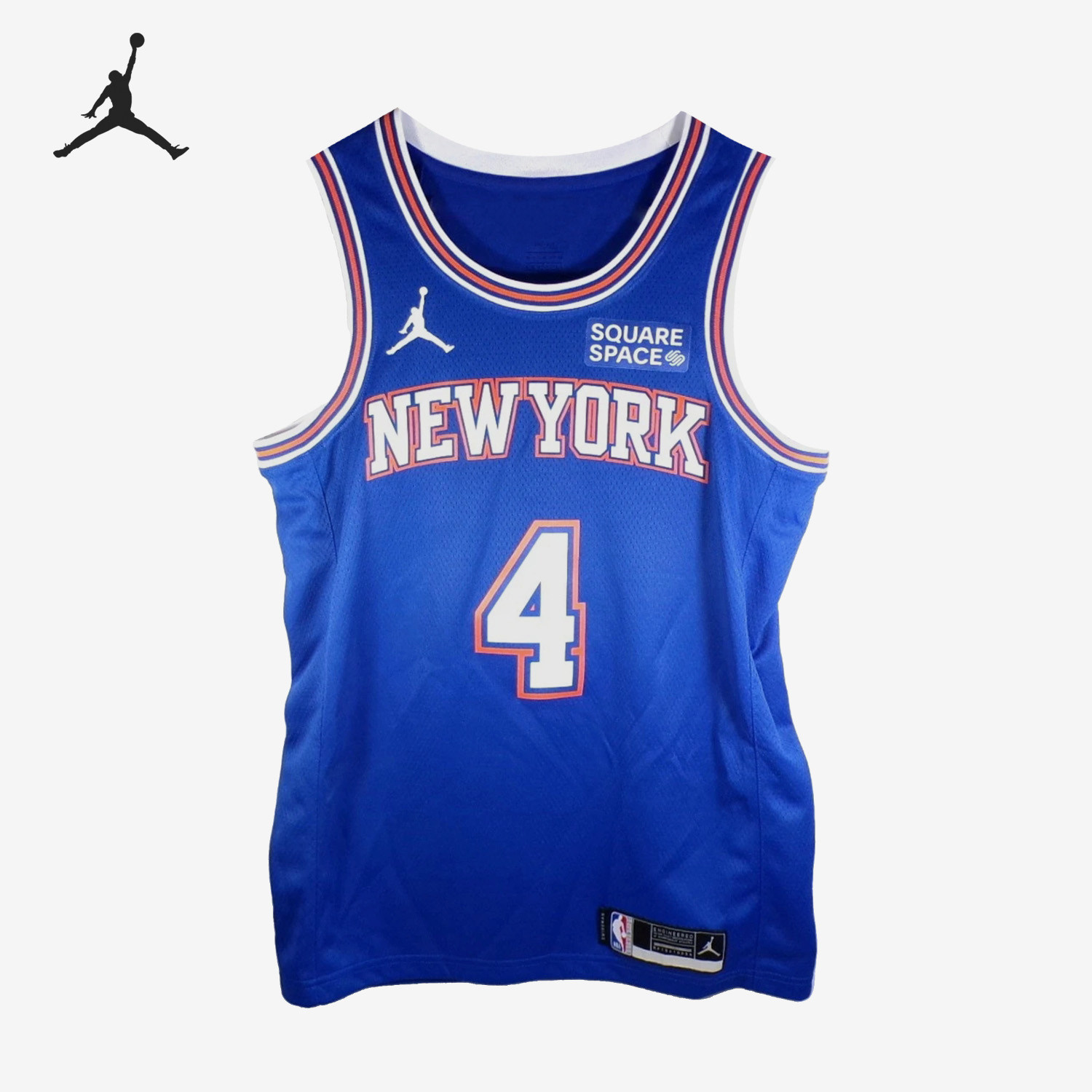 Nike耐克正品Jordan纽约尼克斯NBA男无袖背心篮球CV9532-495