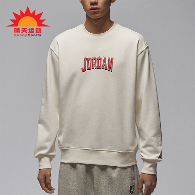 Nike/耐克正品JORDAN男士休闲圆领套头印花运动卫衣IR0111-133