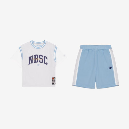 New Balance新百伦正品儿童休闲运动轻便舒适短裤ND2SG22073-BL