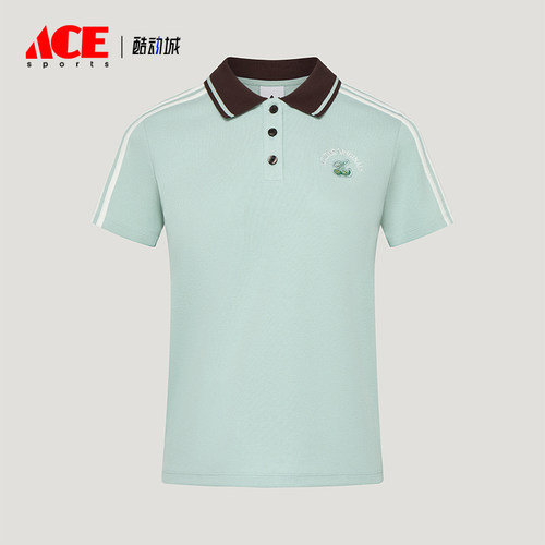 Adidas/阿迪达斯正品三叶草女士套头条纹短袖Polo衫LD5570