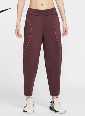 Nike/耐克官方正品2025冬季款女士中腰锥形运动长裤HV3586-652