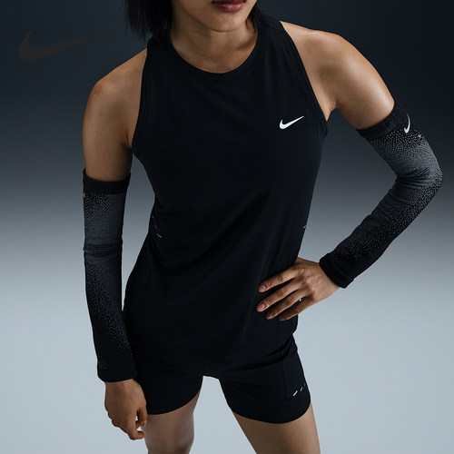 Nike/耐克正品Dri-FIT女士跑步运动训练透气背心HQ0621-010