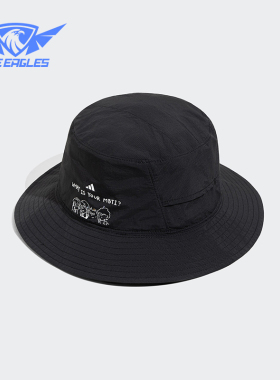 Adidas/阿迪达斯正品GFX BUCKET男女款运动遮阳渔夫帽JP0421