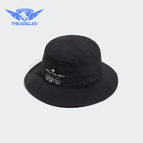 阿迪达斯男女款运动遮阳渔夫帽