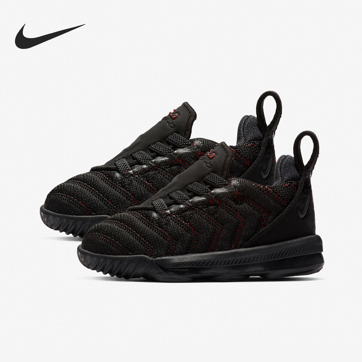 Nike/耐克正品运动婴童时尚潮流低帮轻便篮球鞋 AQ2468-002