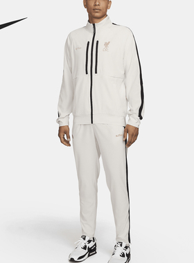 Nike/耐克正品 Dri-FIT 男士篮球夹克和长裤套装FN7133-104