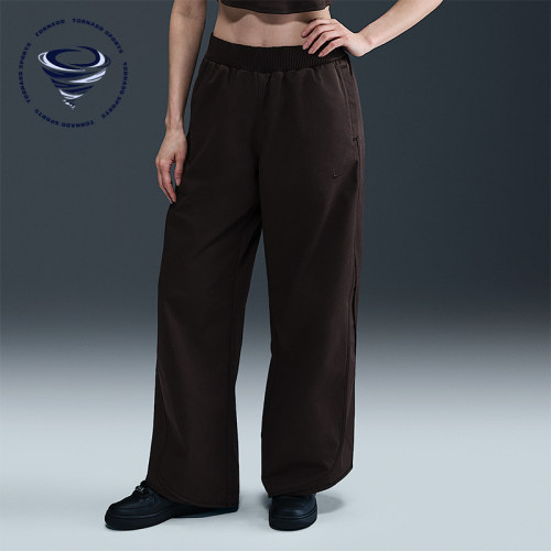 Nike/耐克正品2025秋季款女士日常运动中腰宽松长裤HM9055-220
