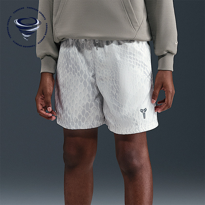 Nike/耐克正品2025 Kobe大童透气梭织训练篮球运动短裤IB7082-100