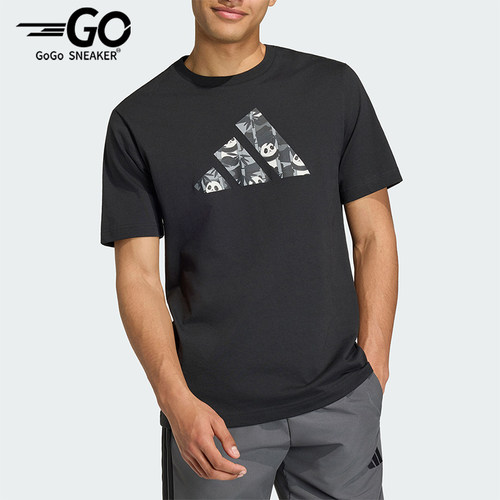 Adidas/阿迪达斯正品2026男士运动休闲经典舒适圆领短袖T恤KB4849
