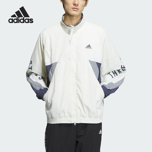 Adidas/阿迪达斯官方正品当季新款情侣运动宽松夹克外套IT4361