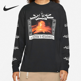 休闲印花圆领套头卫衣DJ1140 Nike 男子时尚 新款 010 耐克正品