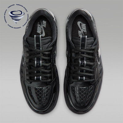 Nike/耐克正品Air Jordan 1女士低帮休闲轻盈复古板鞋HQ2186-001