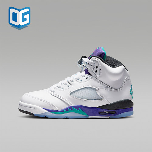 Nike/耐克正品JORDAN GS女子大童耐磨气垫中帮篮球鞋HQ7980-100