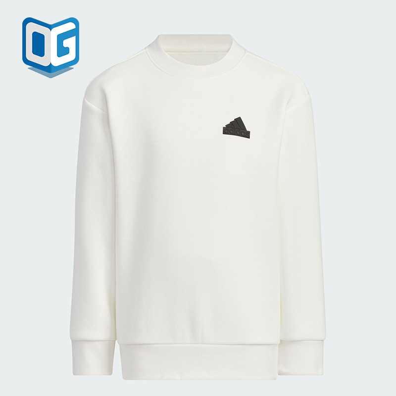 阿迪达斯正品小童保暖卫衣