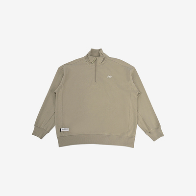 New Balance/NB正品新款男子经典复古立领卫衣套头衫NCF11141-DB