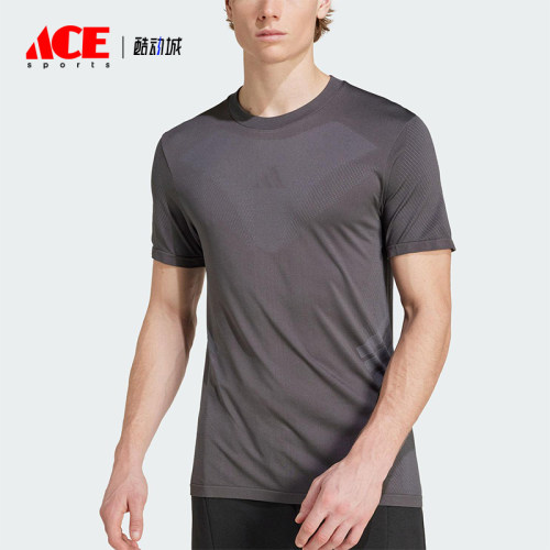 Adidas/阿迪达斯正品2025夏季男士经典运动健身圆领短袖JN0568