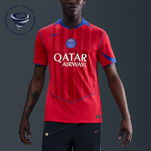 Nike/耐克正品Dri-FIT男士运动足球透气比赛训练短袖HJ4606-680