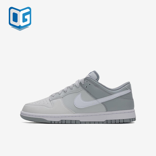 Nike/耐克正品DunkLow新款灰白色街头贴合经典低帮板鞋HF5441-116