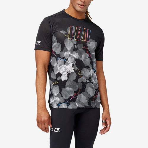 New Balance新百伦正品IMPACT RUN男印花透气短袖T恤MT31263D-BM