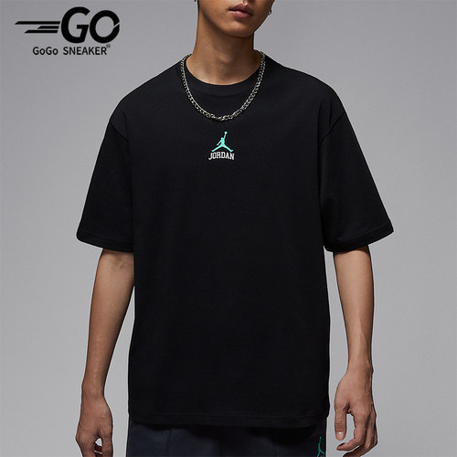 Nike/耐克正品JORDAN男士休闲透气宽松经典图案短袖IM3354-010