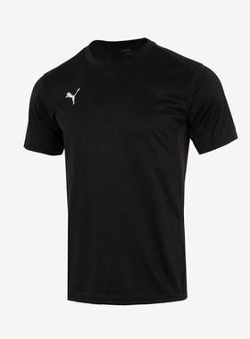 Puma/彪马正品2024新款男士跑步训练梭织短袖T恤658636-03