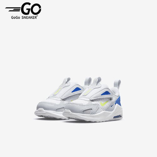 Nike/耐克正品AirMaxBolt新款婴童白蓝色运动鞋CW1629-004