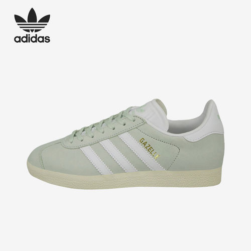 Adidas阿迪达斯正品GAZELLE 系列女款低帮休闲运动板鞋BY9034