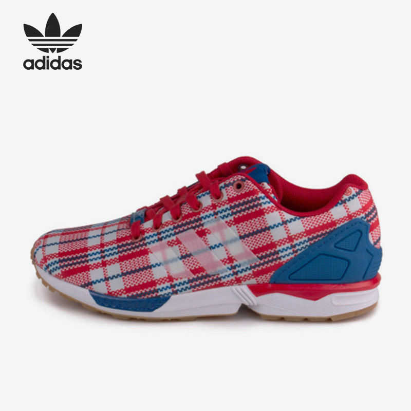 Adidas/阿迪达斯正品三叶草 ZX Flux男子运动跑步鞋S78096